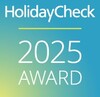 Logo HolidayCheck Auszeichnung 2025